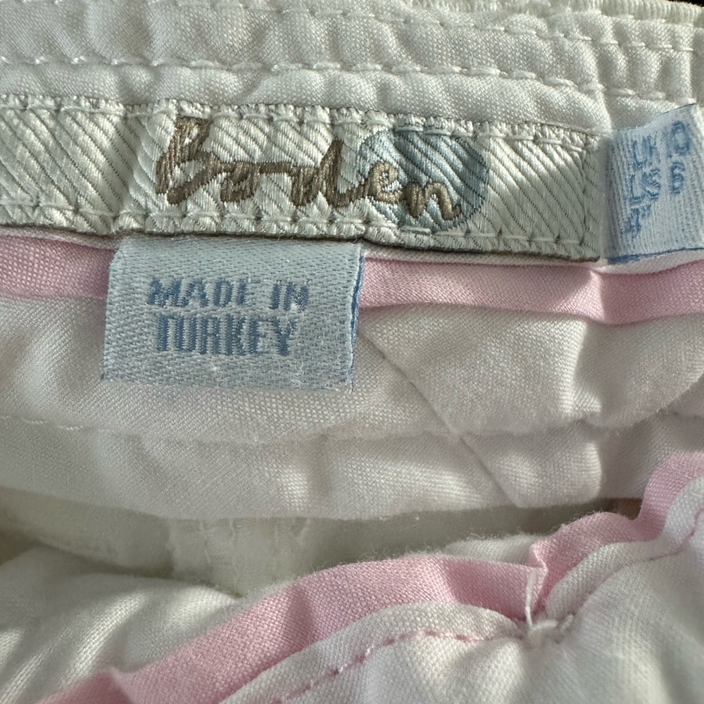 Boden White Cotton Chino Shorts - Picture 2 of 11